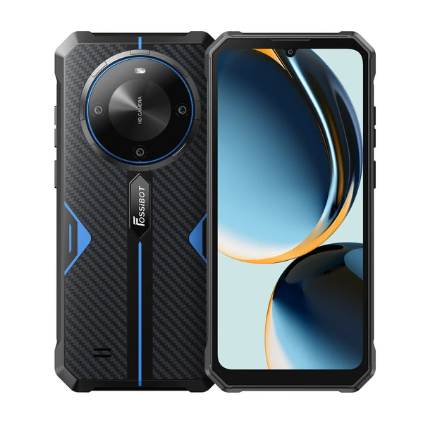 FOSSiBOT F105 12 GB + 64 GB 10.300 mAh großer Akku 6,745 Zoll Waterdrop-Display Robustes Smartphone