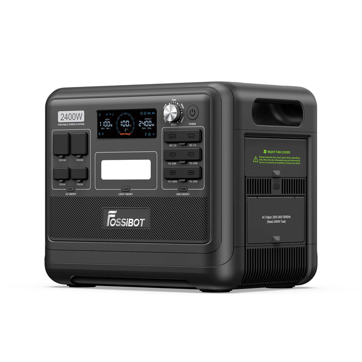 FOSSiBOT F2400 Tragbare Powerstation | 2400W 2048Wh