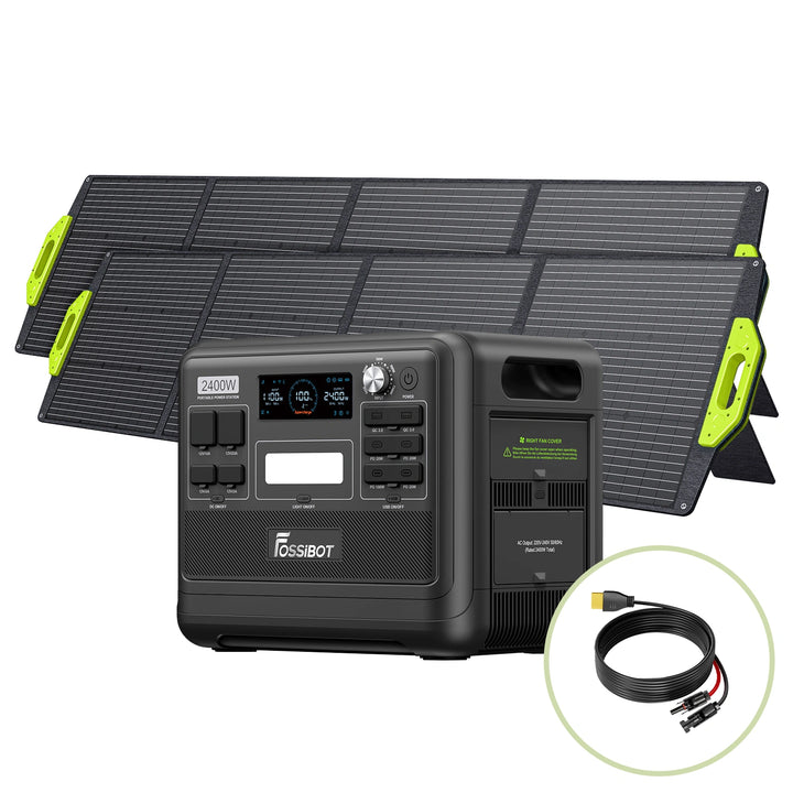FOSSiBOT F2400 Tragbare Powerstation | 2400W 2048Wh