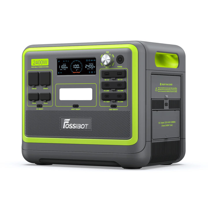 FOSSiBOT F2400 Tragbare Powerstation | 2400W 2048Wh