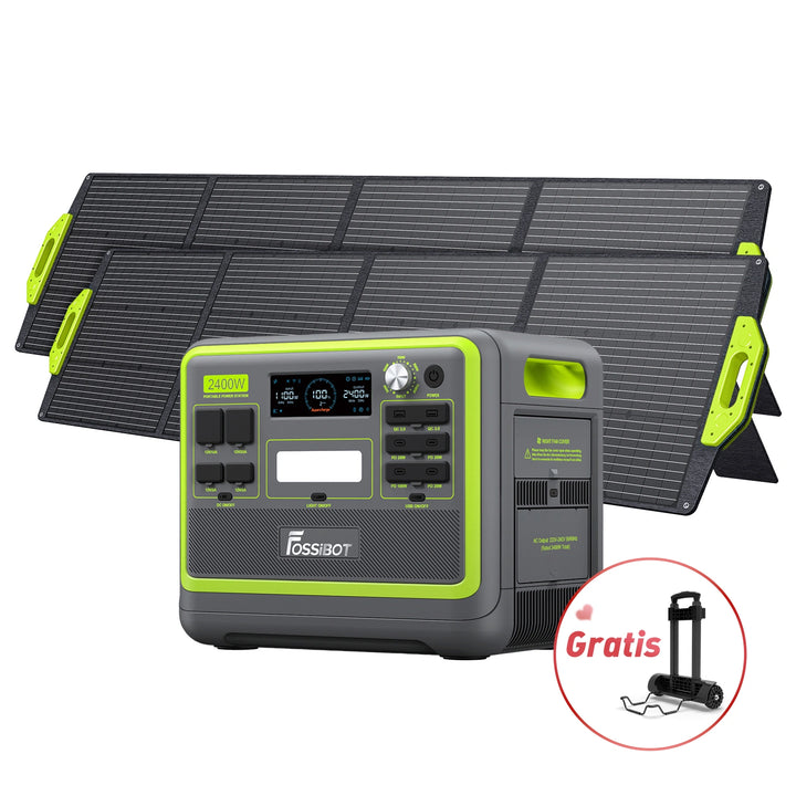 FOSSiBOT F2400 Tragbare Powerstation | 2400W 2048Wh