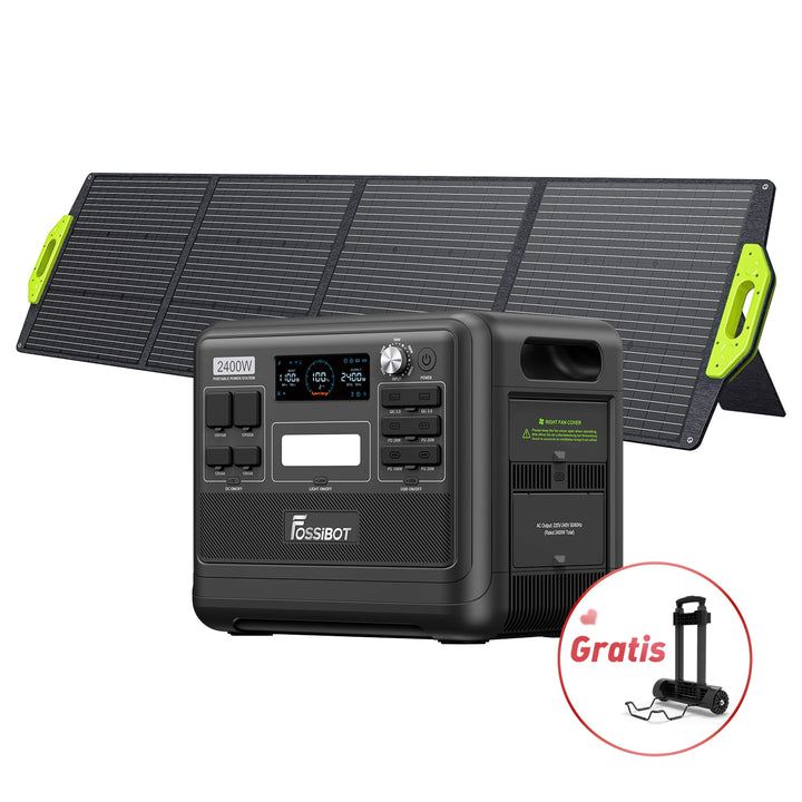 FOSSiBOT F2400 Tragbare Powerstation | 2400W 2048Wh