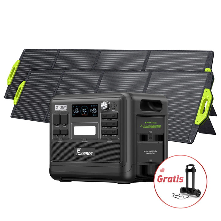 FOSSiBOT F2400 Tragbare Powerstation | 2400W 2048Wh