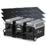 Mit 3×SP400 Pro Bifaziales Solarpanel (400W)