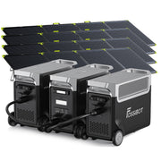 Mit 4×SP400 Pro Bifaziales Solarpanel (400W)