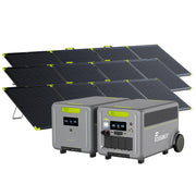Mit 3×SP400 Pro Bifaziales Solarpanel (400W)