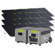 Mit 4×SP400 Pro Bifaziales Solarpanel (400W)