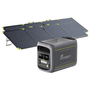 Mit 2×SP200 Pro Bifaziales Solarpanel (200W)