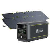 F3000 + 2×SP200 Pro Bifaziales Solarpanel (200W)